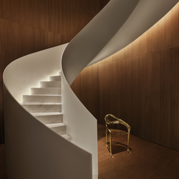 The Barcelona EDITION - Staircase to Punch Room 