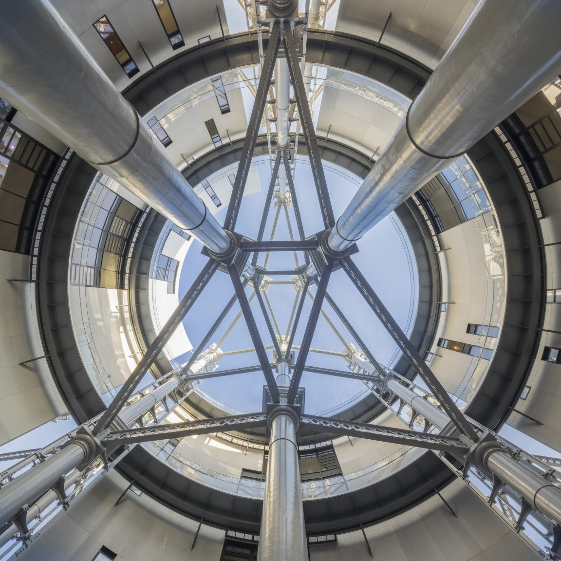 Gasholders Structure Photography by John Sturrock.