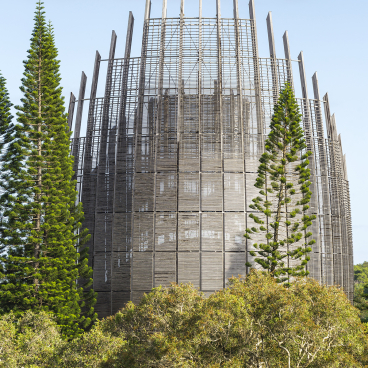 Renzo Piano Building Workshop, Jean-Marie Tjibaou Cultural Centre, Nouméa, 1998 Photo © Sergio Grazia © ADCK - centre culturel Tjibaou/RPBW