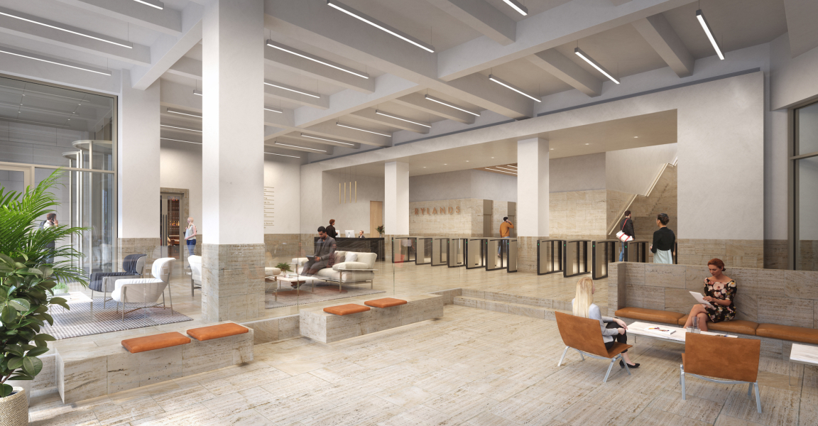 First look: Rylands Building with Jeffrey Bell Architects & Domis. 