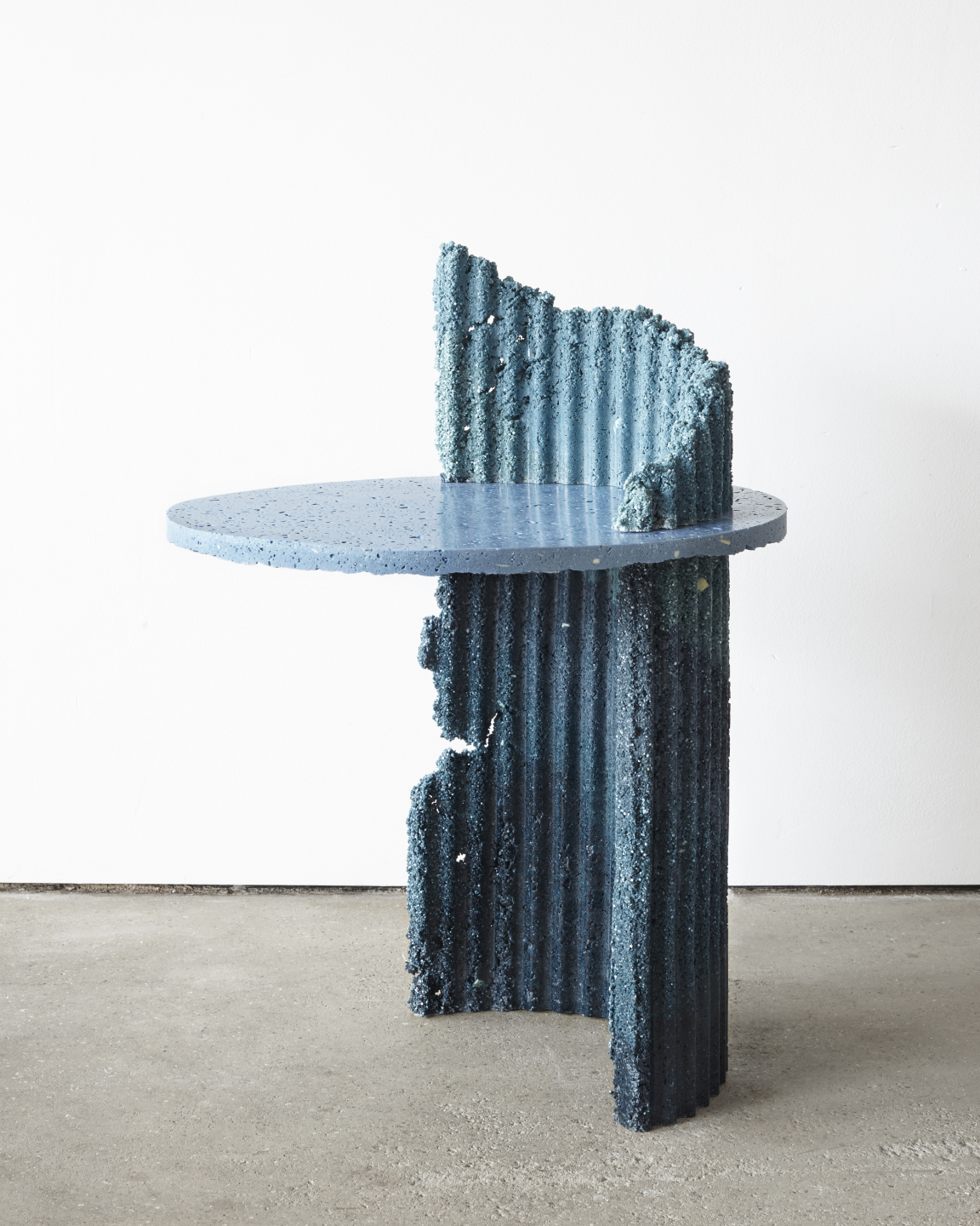 Charlotte Kidger, Industrial Craft Table, 2019. Photo: Louise Oates