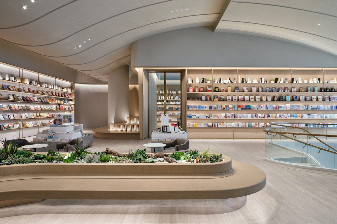 Karv One creates new concept for Symbiotic Island book shop. | Material ...