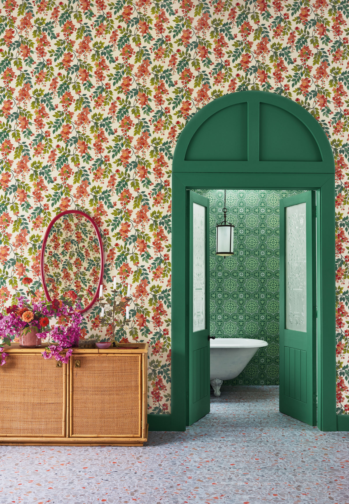 Cole & Son - Seville - Bougainvillea with Piccadilly