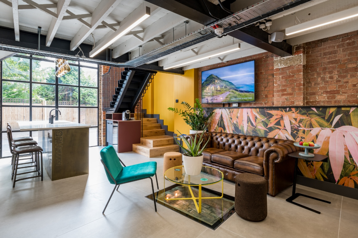 The consumer will decide where he or she wants to work (image - bubbleHUB co-working space, St Albans)