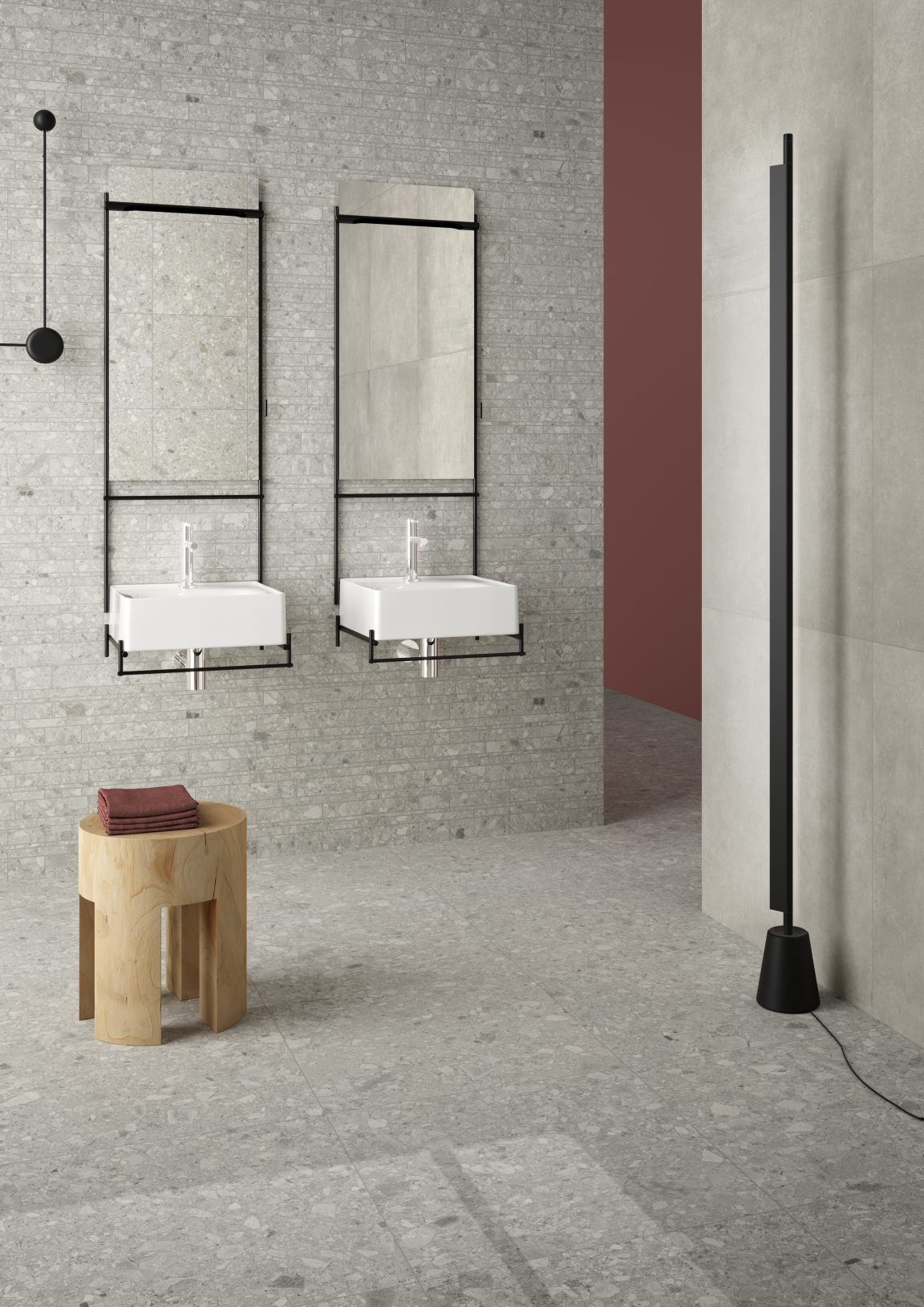 VitrA launches striking new colour schemes and textured tile collections at Cersaie 2018