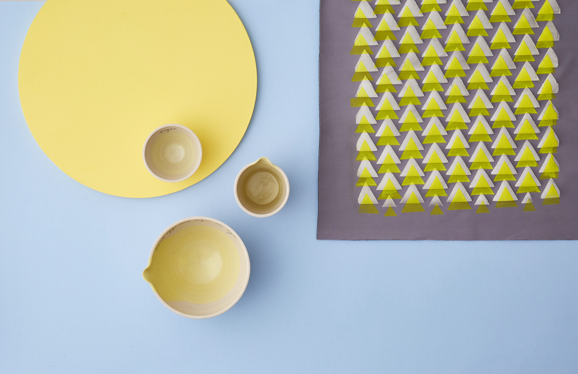 Betty's Bakeware by Alice Funge, Koyto Yellow by Lorna Doyle. Photography by Yeshen Venema