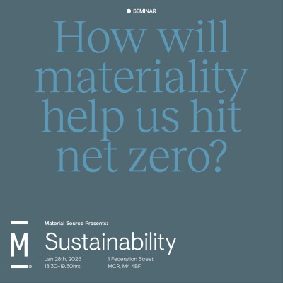 Material Source Presents: Sustainability