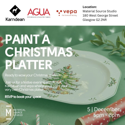 Paint a Christmas Platter