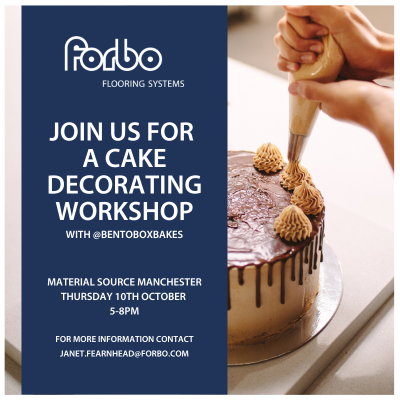 Cake decorating workshop with @bentoboxbakes