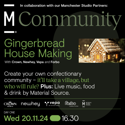 Community: Day One - Gingerbread House Making 