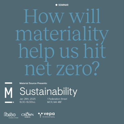 Material Source Presents: Sustainability