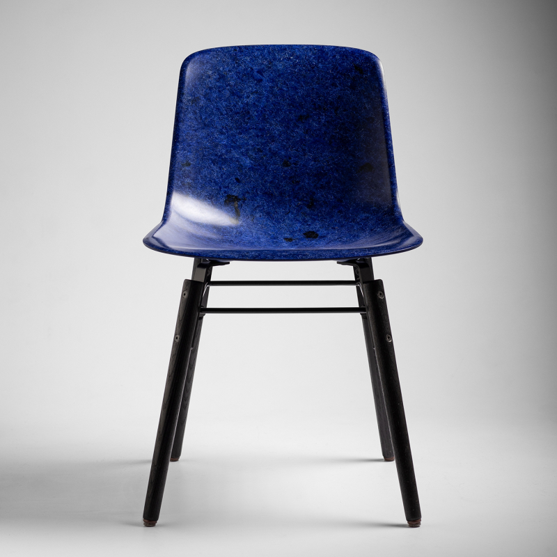 Hembury Chair | Cobalt | Ash Legs